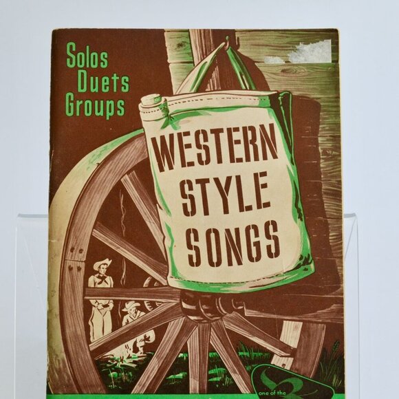 Western Style Songs Solos Duets Groups Gospel Songs Book Vintage - Picture 2 of 6